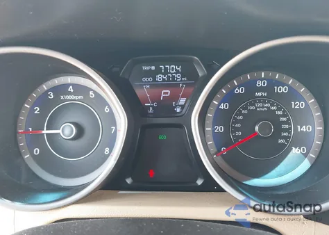 2013 Hyundai Elantra Gls z USA, uszkodzony, nr VIN KMHDH4AE6DU864539